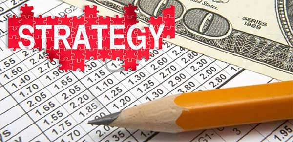 bettor planning roulette betting strategies on paper